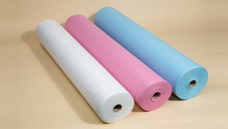 ملحفه بیمارستانی یکبار مصرف؛ تکی رولی جنس Polypropylene