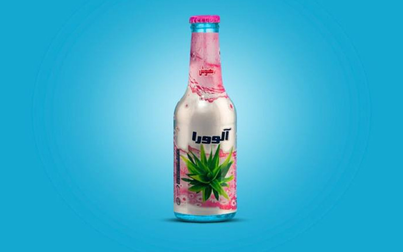 آلوئه ورا بهنوش؛ قوطی آلومینیومی شیشه ای حجم 250 میلی لیتر