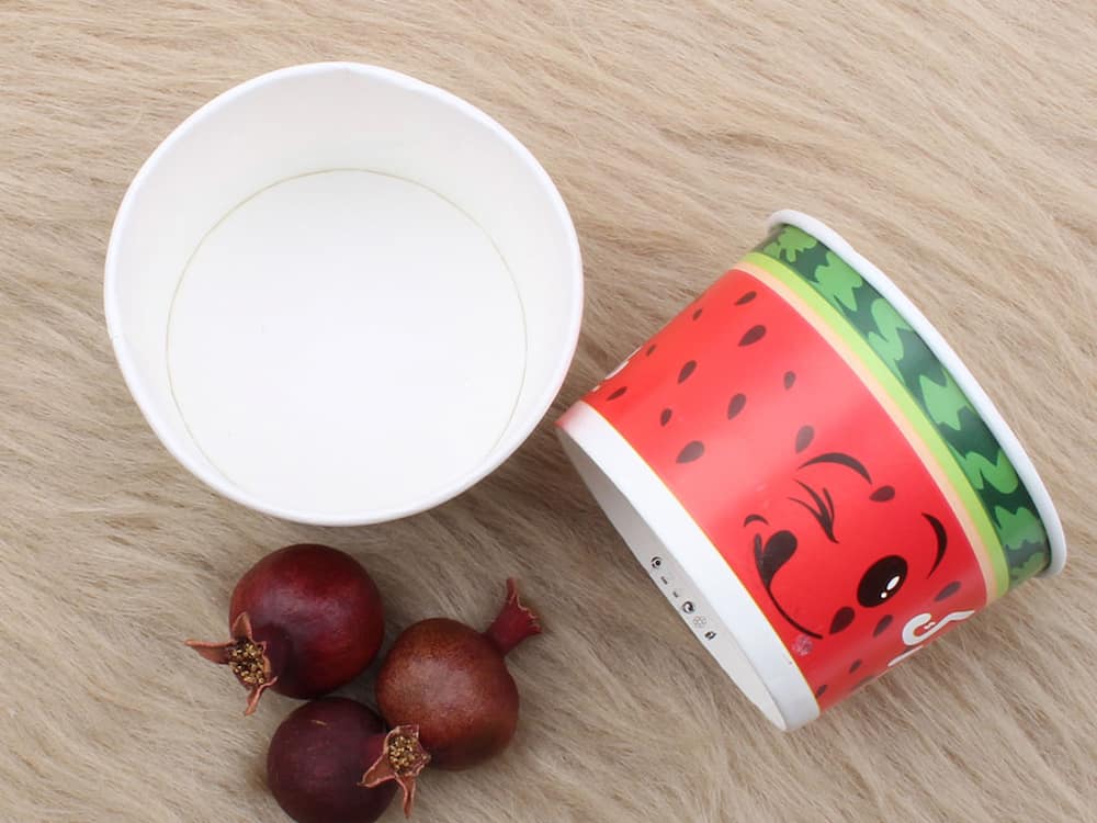 کاسه یکبار مصرف یلدایی؛ بشقاب لیوان کاغذی 2 طرح انار هندوانه