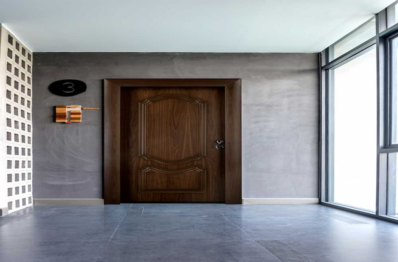 درب ضد سرقت قسطی؛ غیرقابل نفوذ چوب MDF HDF