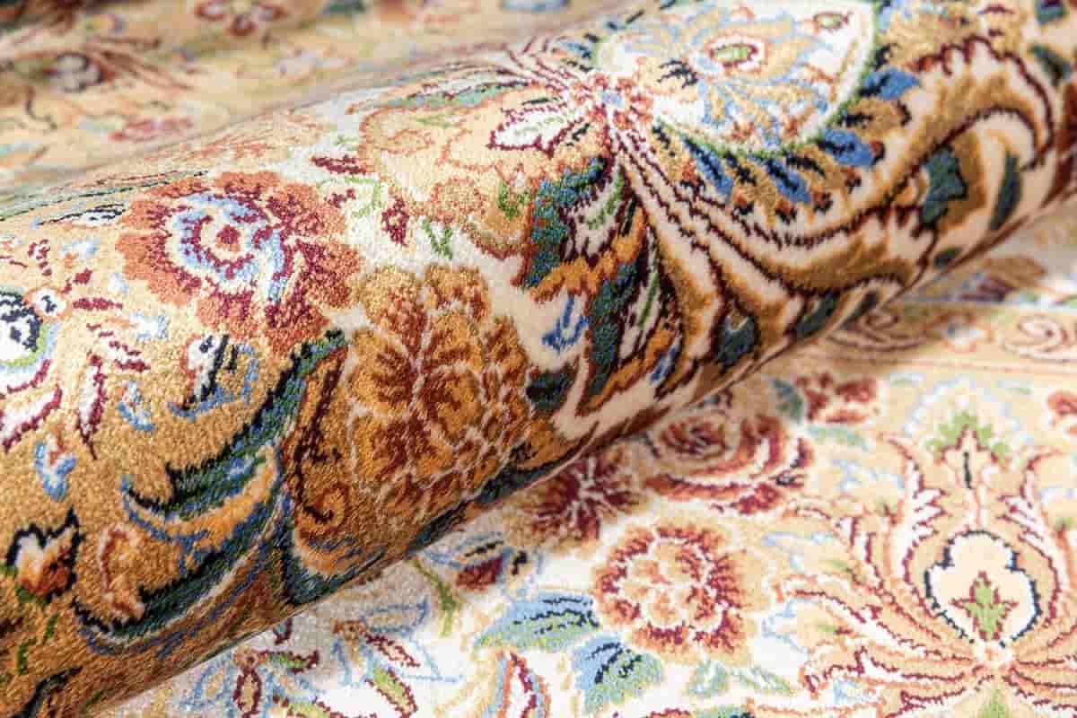 فرش ابریشمی جدید (قالی) دستباف ماشینی تولید کشور IRAN