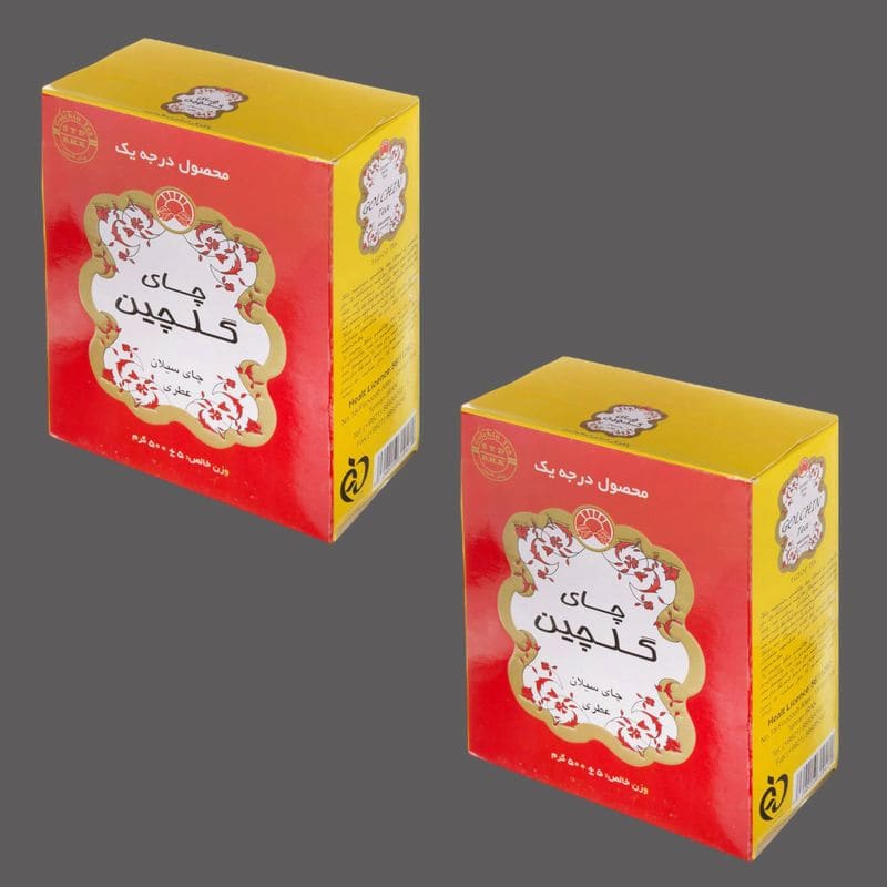 چای گلچین؛ معطر جعبه ای وزن (200 500) گرم تولید شمال