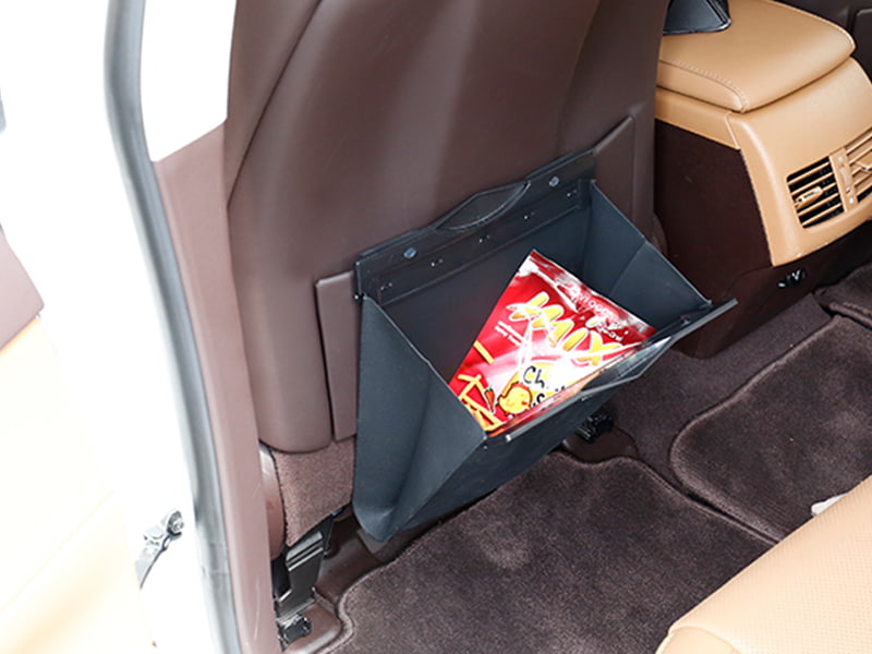 کیسه زباله اتومبیل؛ آویزان ثابت چرمی پارچه ای برزنتی پلاستیکی