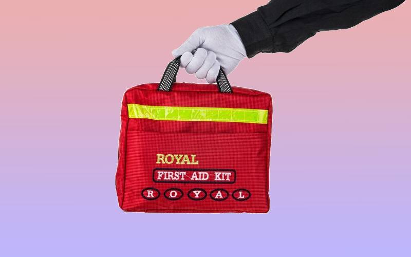کیف کمک های اولیه رویال؛ برزنتی یک جیبه مقاومت بالا BAG