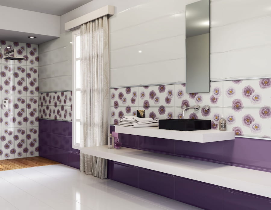 کاشی سعدی (سرامیک) استخوانی کرم قهوه ای ابعاد (30*90 60*60) سانتی متر