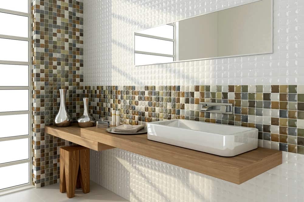 کاشی استخری براق؛ مسطح سبک مقاوم نصب آسان tile