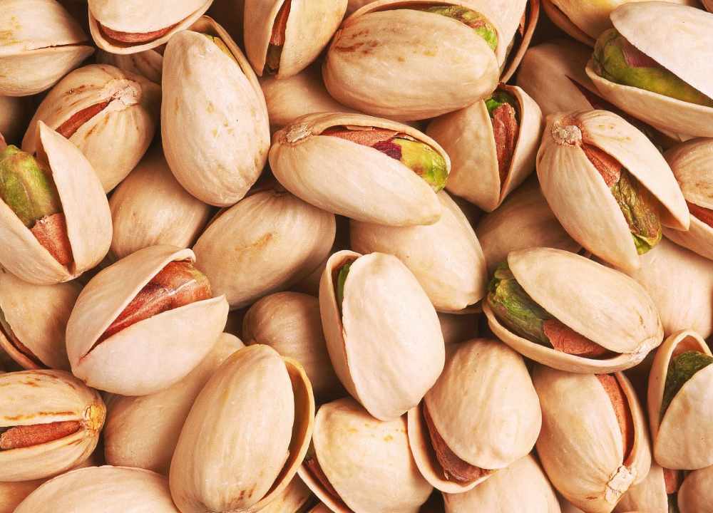 پسته تازه فندقی؛ خام شور پوست نازک تقویت قلب بینایی