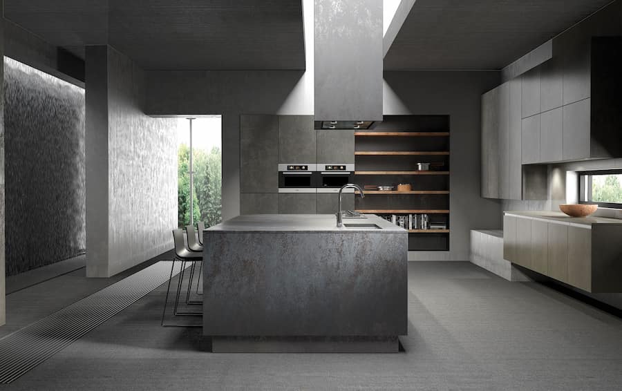 سرامیک آشپزخانه مدرن؛ لعابدار پولیش دولایه ابعاد 30*30 30*50