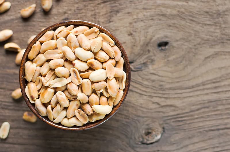 بادام زمینی قلب؛ خام بوداده تولید گیلان حاوی Omega 6