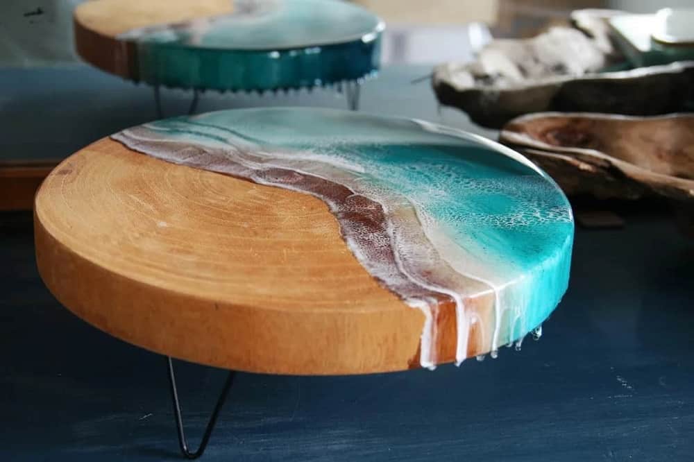 سینی گرد رزینی؛ کره ای تایوان آلمانی ترکیب رزین هاردنر