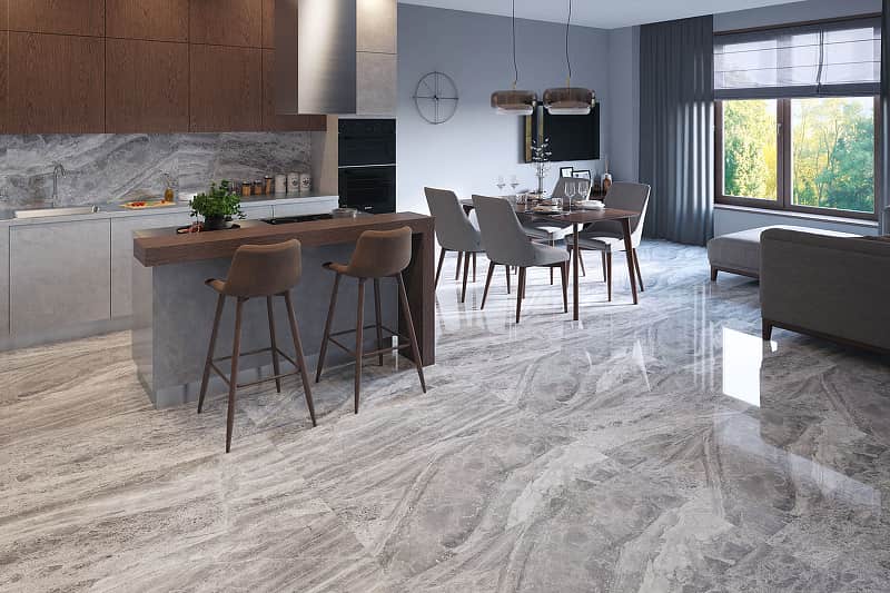 کاشی پرسلان دیجیتال؛ ترکیب خاک رس فلدسپات لعاب مقاومت برابر رطوبت