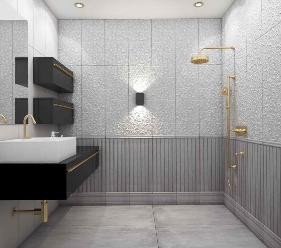 کاشی لئون؛ پرسلان لعاب دار ضد اسید صنعتی مناسب (آشپزخانه حمام)