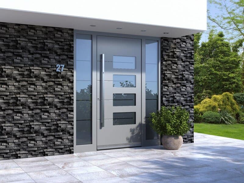 درب ضد سرقت آنا؛ ملامینه چوبی 3 رنگ سفید قهوه ای زرشکی