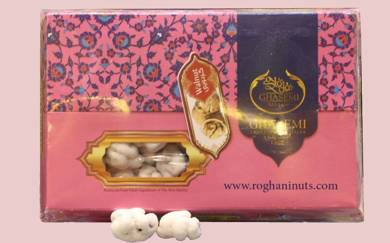 نقل قاسمی ارومیه؛ زعفرانی مغز دار (آجیل بادام فندق) quote