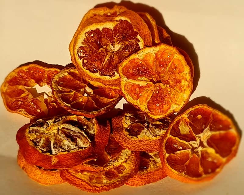 نارنگی خشک؛ بدون پوست حلقه ای صنعتی حاوی کربوهیدرات وزن (100 200 350) گرمی