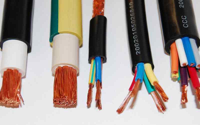 سیم کابل خشک؛ ثابت مقاوم برابر خوردگی طول عمر بالا wire