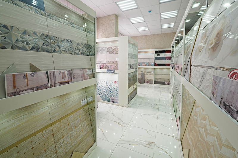 کاشی سرامیک لنگرود؛ مربعی شش ضلعی چسبی مقاوم (گرما یخ زدگی)