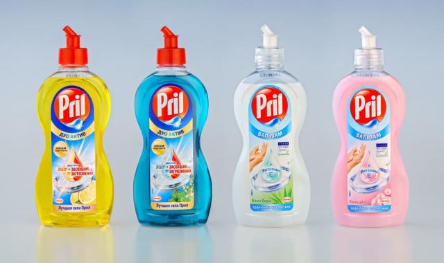 مواد شوینده پریل؛ چربی زدا 2 مدل مایع ظرفشویی دستشویی Pril