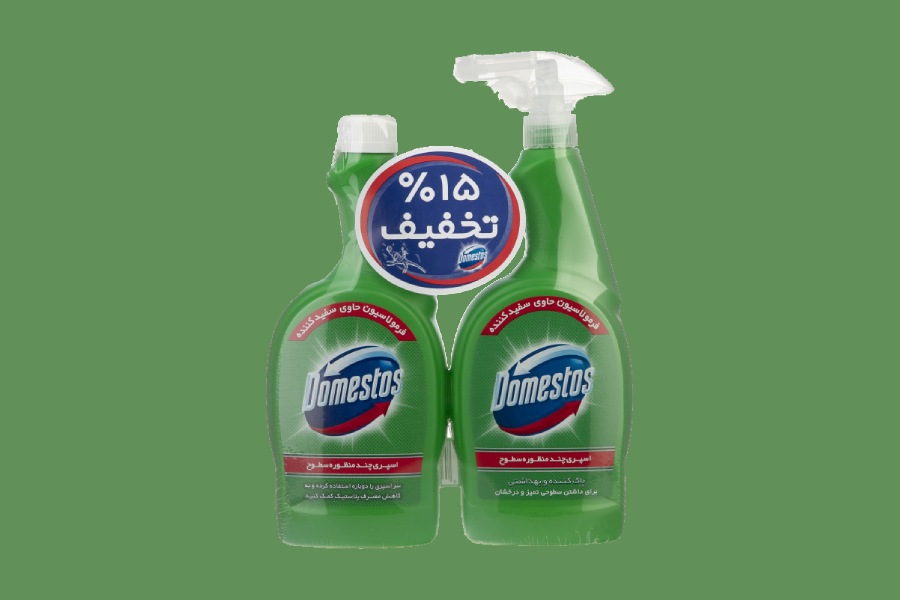 شوینده دامستوس؛ اسپری مایع سفید کننده غلیظ ساخت Iran