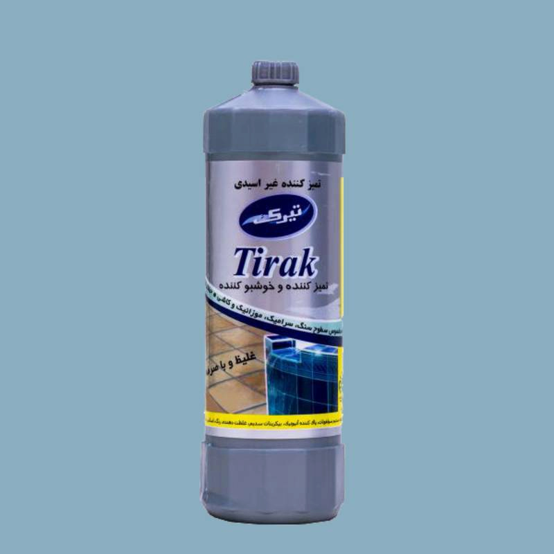 شوینده تیرک؛ اسیدی ساده لکه بر فاقد بوی تند ساخت Iran