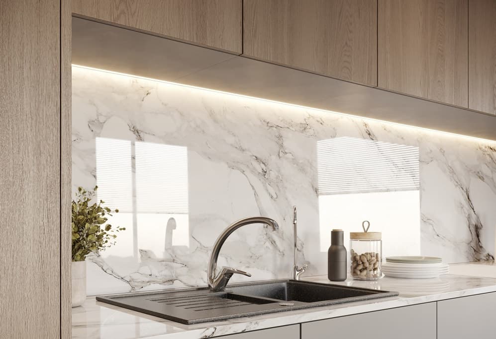 کاشی بین کابینتی نانو پولیش؛ مقاوم برابر تنش فیزیکی مکانیکی ضد ساییدگی