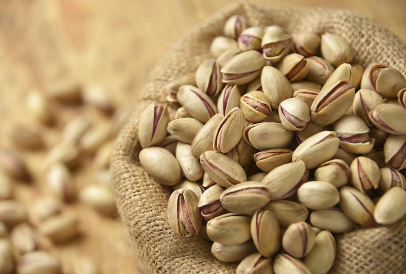 پسته خندان (آجیل) تقویت سیستم عصبی منبع پتاسیم ویتامین E