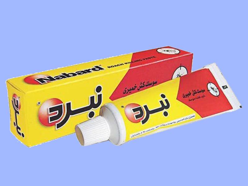 حشره کش خمیری؛ تیوپی بدون حساسیت پوستی تنفسی