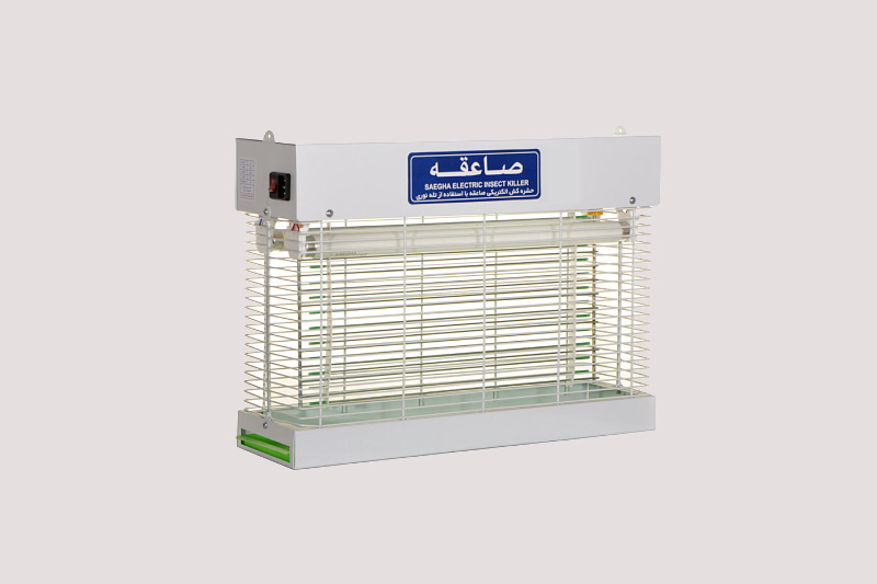 حشره کش برقی صاعقه مدل sa208؛ بدنه تمام فلزی بدون بو کم صدا طول (34cm)