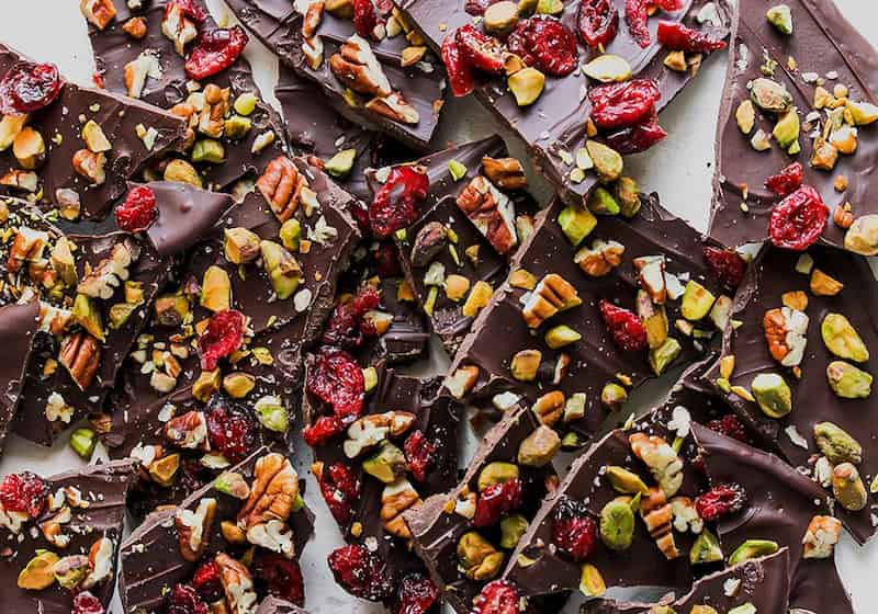 میوه خشک شکلاتی؛ موز کیوی پرتقال بهبود سیستم گوارش