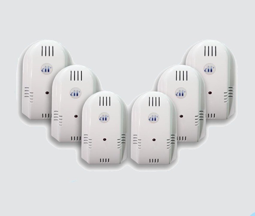 حشره کش صوتی ایران دی اچ؛ جنس پلاستیکی مقاوم ضربه فشار وزن کم