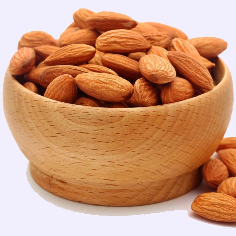 مغز بادام برای نوزاد؛ قهوه ای ترد طعم شیرین ماندگاری بالا almonds