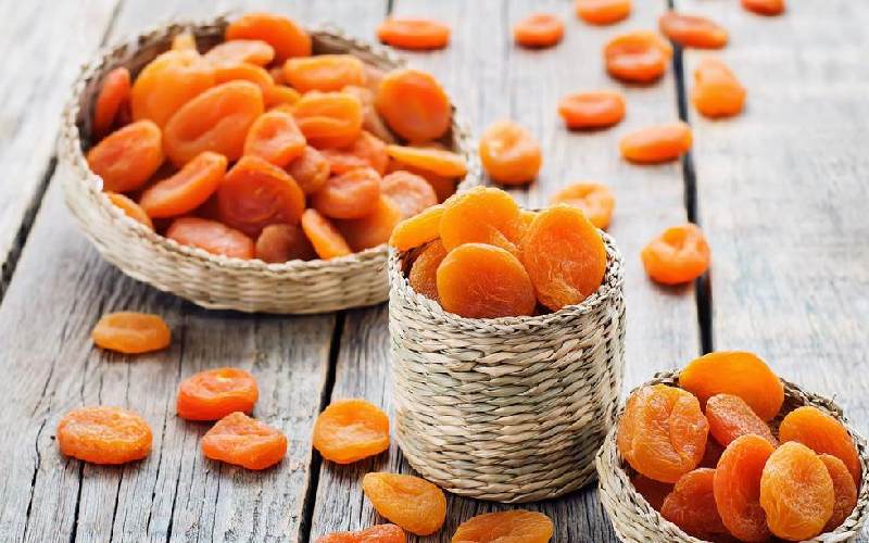 زردآلو خشک صادراتی (قیسی) فیبر بالا درمان یبوست بواسیر