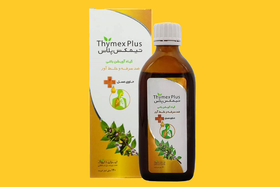 شربت گیاهی تیمکس پلاس؛ آویشن عسل طبیعی سیستم تنفسی IRAN