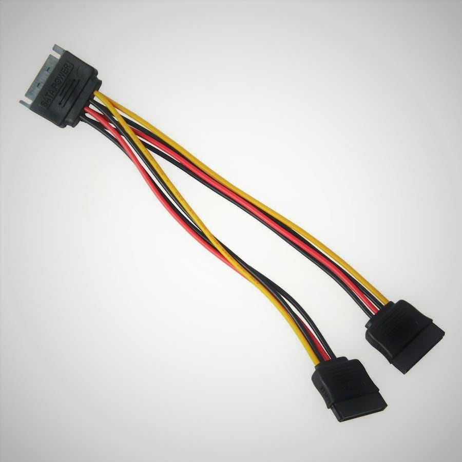 سیم برق هارد؛ مشکی قرمز زرد کاربرد تبدیل برق ساتا wire