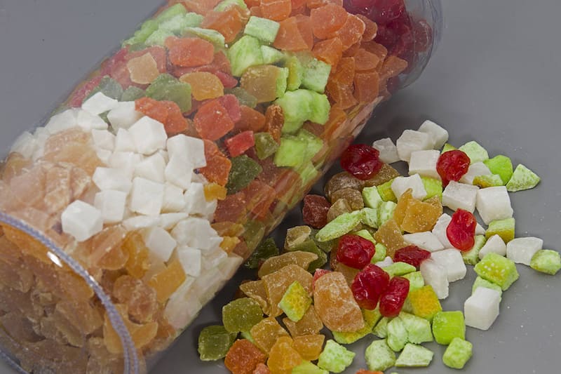 میوه خشک شده استوایی؛ حبه ای ورقه ای ستاره ای قلبی حجم (250 500 گرمی)