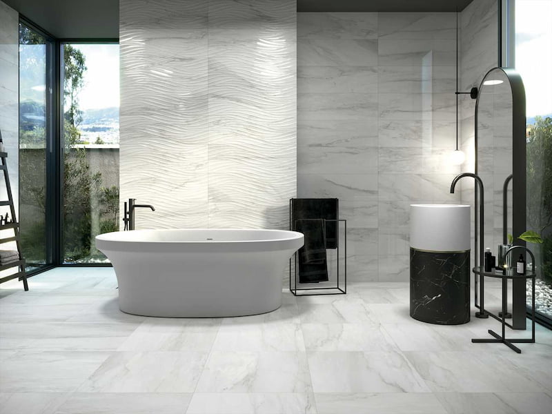 کاشی سرامیک طرح سنگ؛ مات براق مقاومت بالا مناسب استخر حمام tile