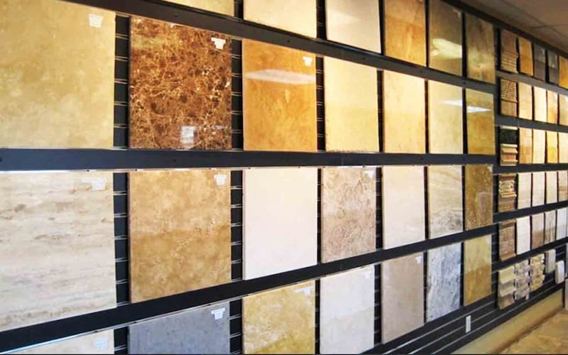 سرامیک یزد کارخانه؛ سنتی کلاسیک 2 رنگ (مشکی طلایی) ساخت Mubid