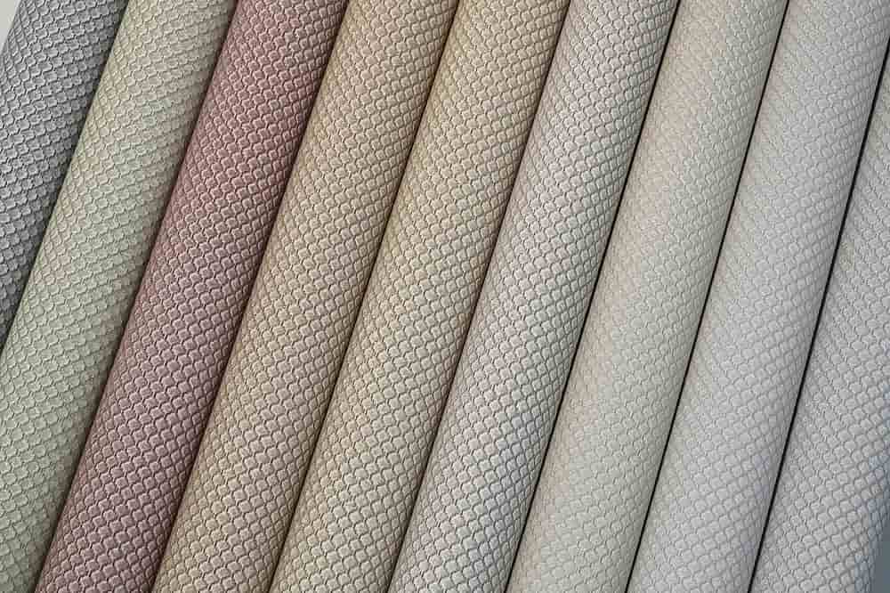 چرم مصنوعی کرم؛ پلاستیک فشرده مناسب مبل صندلی leather