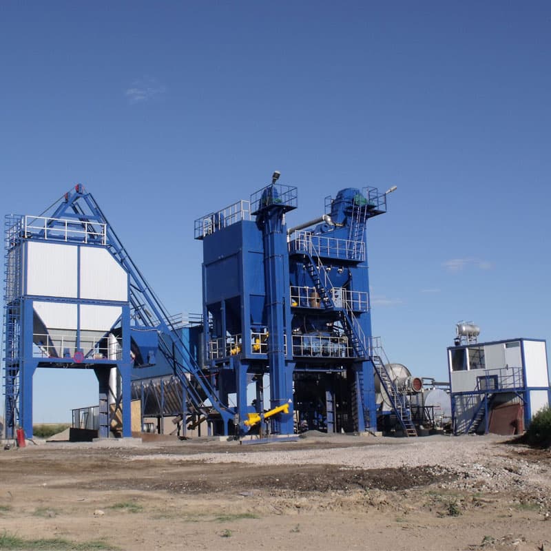 کارخانه آسفالت در شهریار؛ دسته ای پیوسته گرم سرد Asphalt Factory
