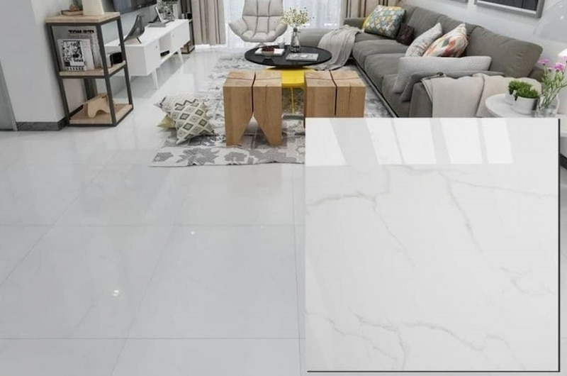 سرامیک یک در یک؛ رنگ تیره روشن مقاوم مناسب کف سالن پذیرایی