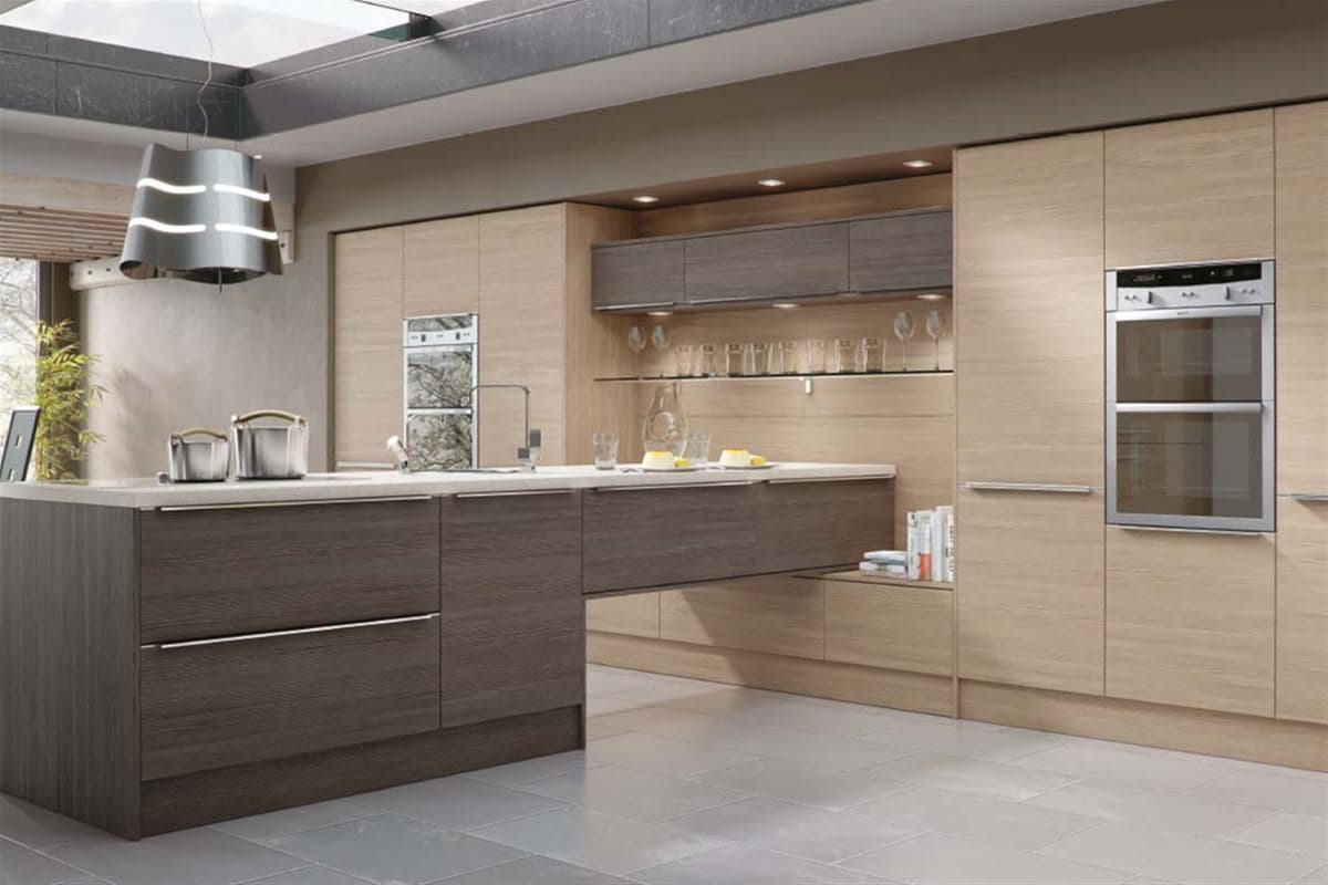 ورق ام دی اف رنگ بژ؛ آکریلیک ممبران ملامینه جنس چوب