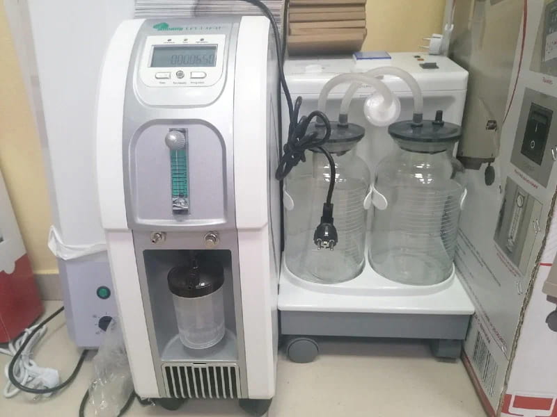 دستگاه ساکشن اجاره ای (تجهیزات پزشکی) تک دو باتل قابل حمل