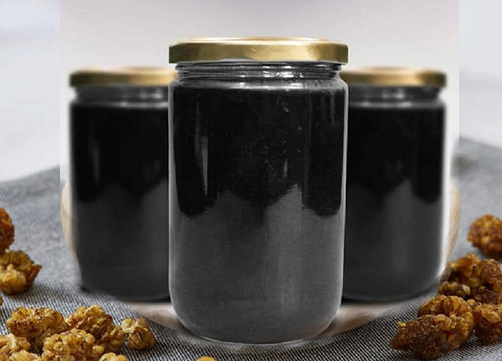 شیره توت برای کودکان؛ هضم غذا تقویت بینایی 2 رنگ سیاه سفید Dessert