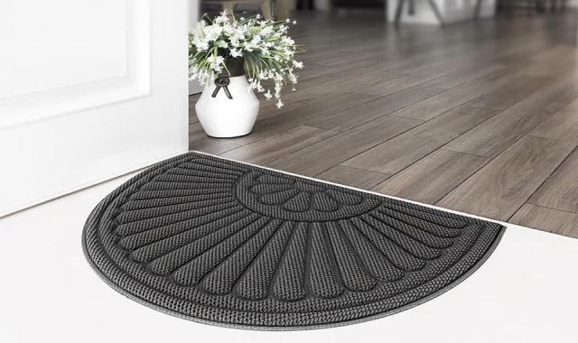 پادری نیم دایره؛ مخمل اکونومی فانتزی 4 طرح گلیم طبیعت میوه خوراکی