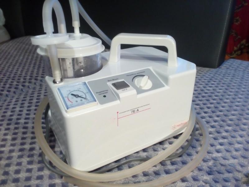 دستگاه ساکشن خلط گلو؛ بدنه فلزی پلاستیکی پاکسازی ریه suction