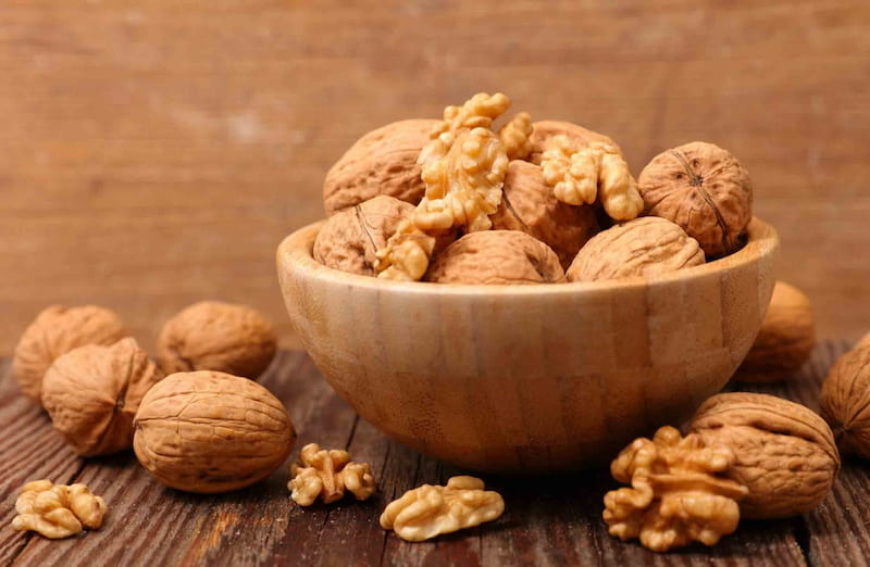 گردوی تازه؛ سفید پوست نازک تقویت سیستم ایمنی Antioxidants