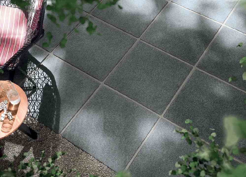 سرامیک پرسلان کف حیاط؛ صاف صیقلی ترکیبات (خاک رس ماده معدنی کائولین)