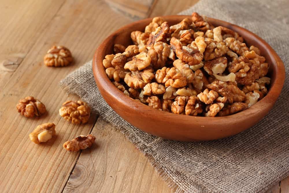 گردو مغز بنفش؛ خوش رنگ ترد خوشمزه پوست نازک روغن فراوان