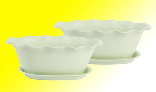 گلدان پلاستیکی لیمون؛ سفالی کلاسیک فانتزی مقاومت بالا