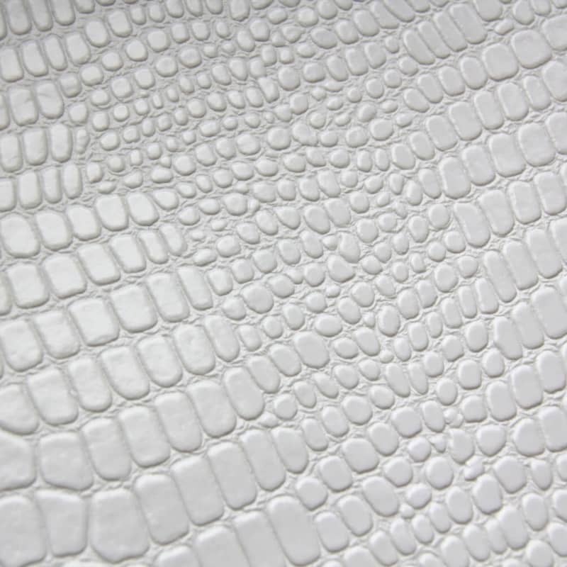 چرم مصنوعی طرح کروکودیل؛ مواد پلی اورتان PVC تولید کیف کفش